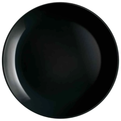 Taldrik prae Luminarc Diwali, DIA 25 cm, must v.