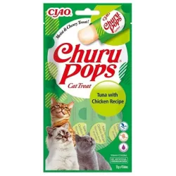 Churu cat pops tuna chicken 60g