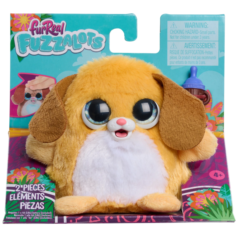 FURREAL Interaktīvā mīkstā rotaļlieta Fuzz-a-lots, 9 cm