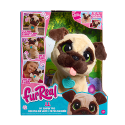 FURREAL JJ My Jumping Pug Interaktīvā rotaļlieta