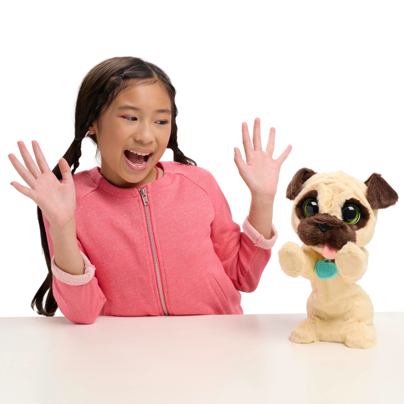 FURREAL JJ My Jumping Pug Interaktīvā rotaļlieta