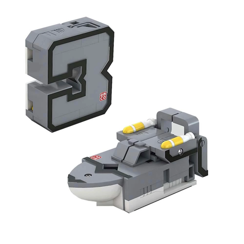 POCKET MORPHERS Mega-Bot Cipars - Transformers ,2.Sērija,