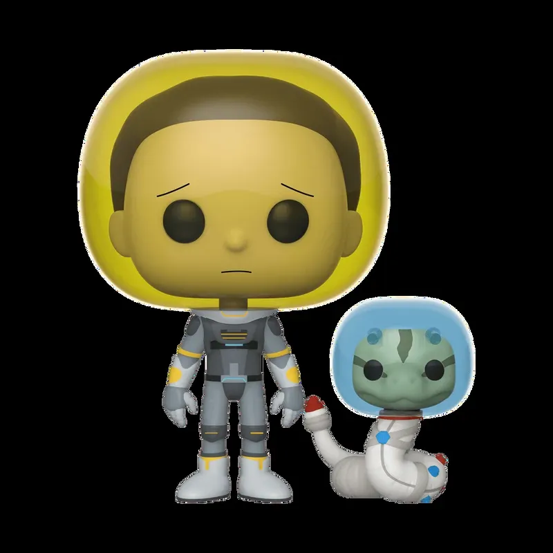 FUNKO POP! Vinila figūra: Rick & Morty - Morty ,w- snake,