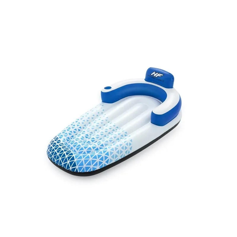 Pripučiamas plaustas Bestway 43533, įvairių spalvų, 183 cm x 97 cm x 53.5 cm