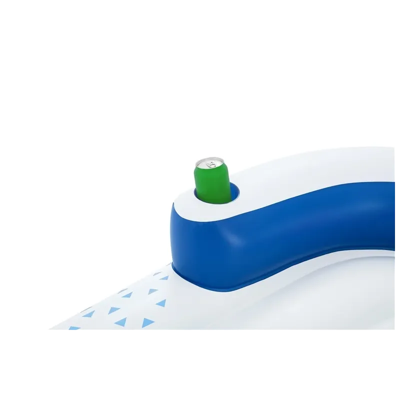 Pripučiamas plaustas Bestway 43533, įvairių spalvų, 183 cm x 97 cm x 53.5 cm