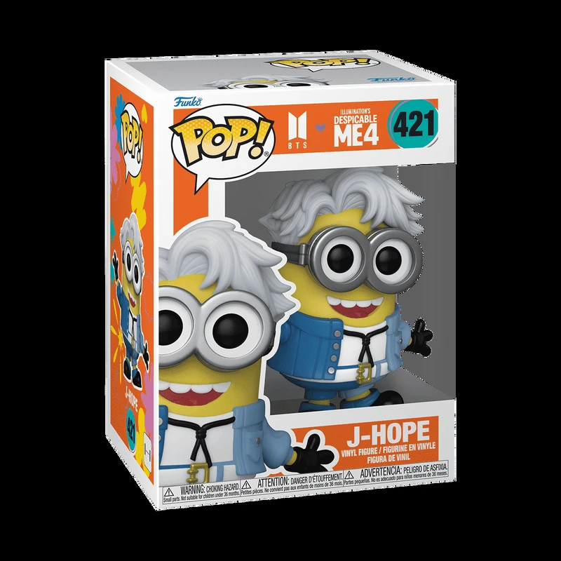 FUNKO POP! Vinila figūra: BTS x Despicable Me 4 - J-Hope