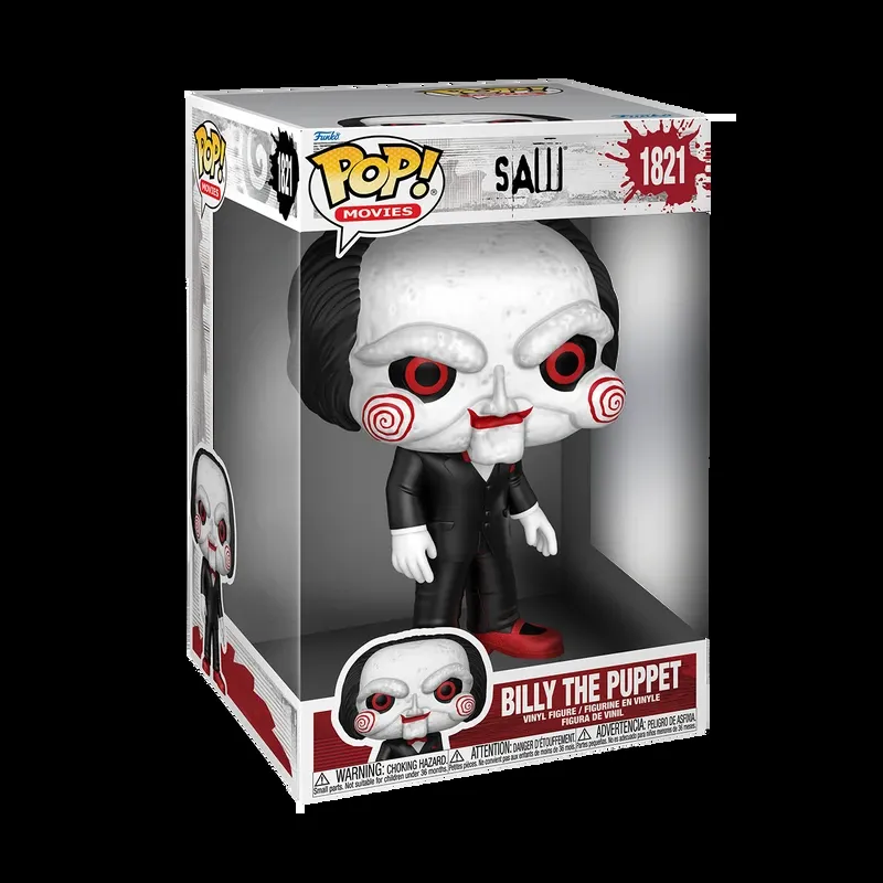 FUNKO POP! Jumbo Vinila figūra: Saw - Billy