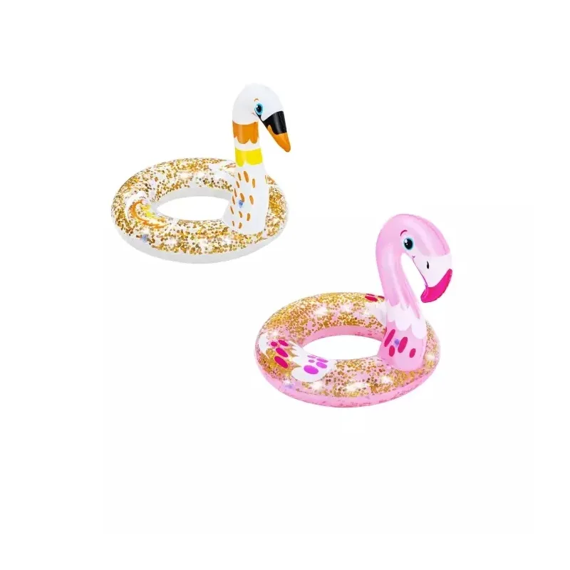 Piepūšams riņķis Bestway 36306, balta krās.-rozā krās.-,krāsa-dizains tiek izvēlēts nejauši,, 61 cm