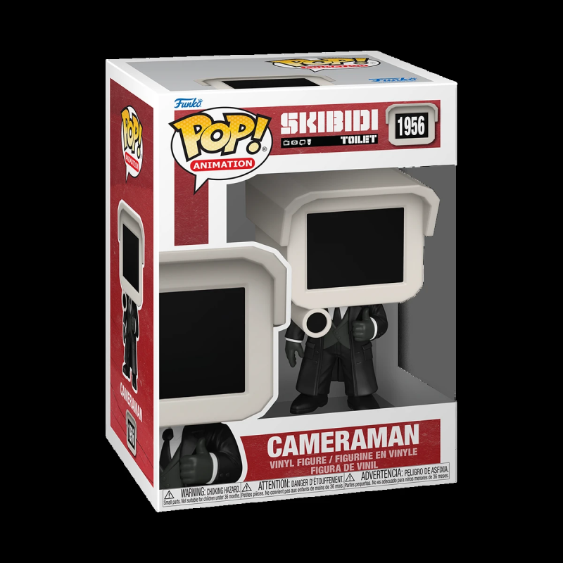 FUNKO POP! Vinila figūra: Skibidi Toilet - Cameraman