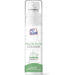 Pet Clean Pet Cologne Melon Musk smaržūdens 100ml - smaržūdens mājdzīvniekiem, īpaši izstrādāts ar vilinošo muskusa melones