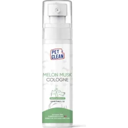 Pet Clean Pet Cologne Melon Musk smaržūdens 100ml - smaržūdens mājdzīvniekiem, īpaši izstrādāts ar vilinošo muskusa melones