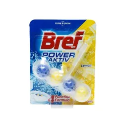 WC tīrītājs-atvēsinātājs BREF POWER AKTIV LEMON. 50 g