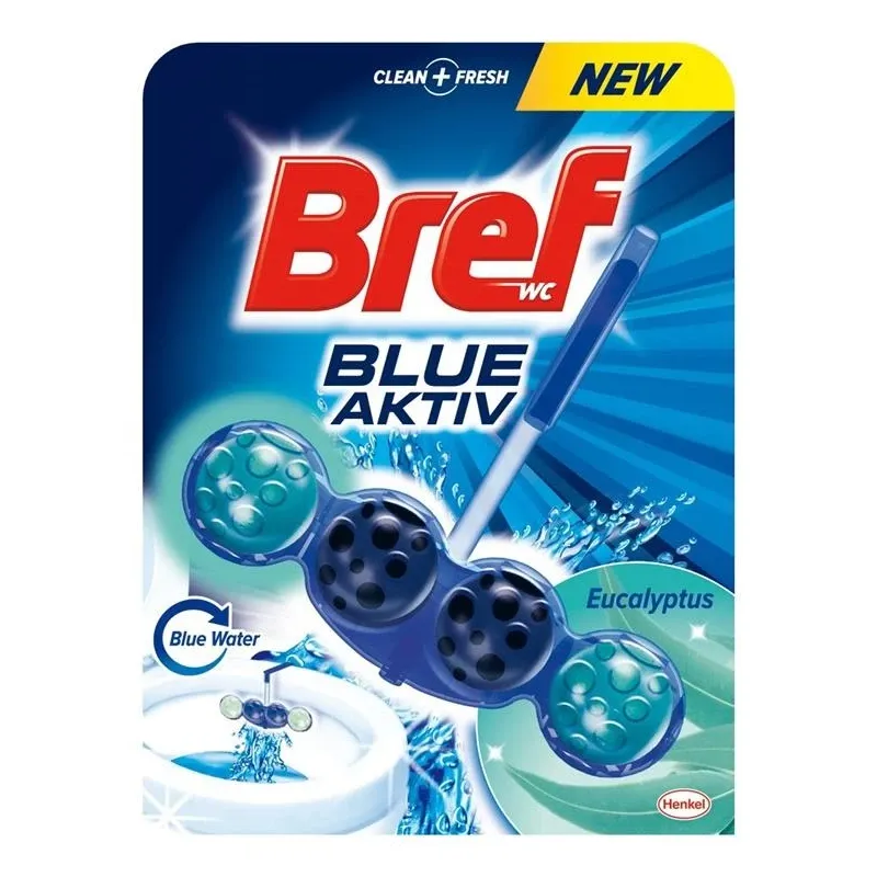 WC atsvaidzinātājs BREF BLUE AKTIV EUCALYPTUS, 50 g