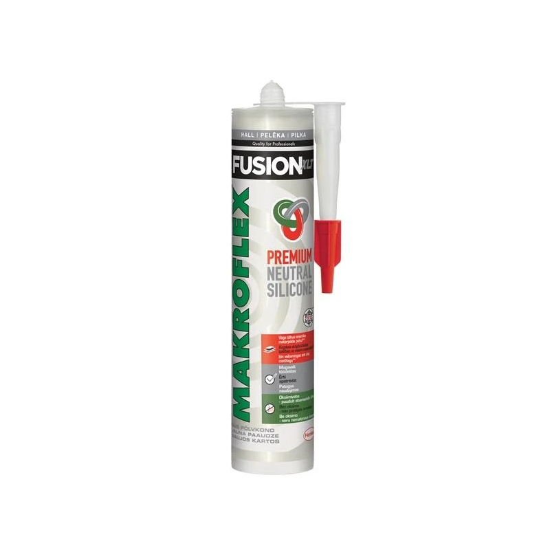 Silikons makroflex fusion 280ml caursp.