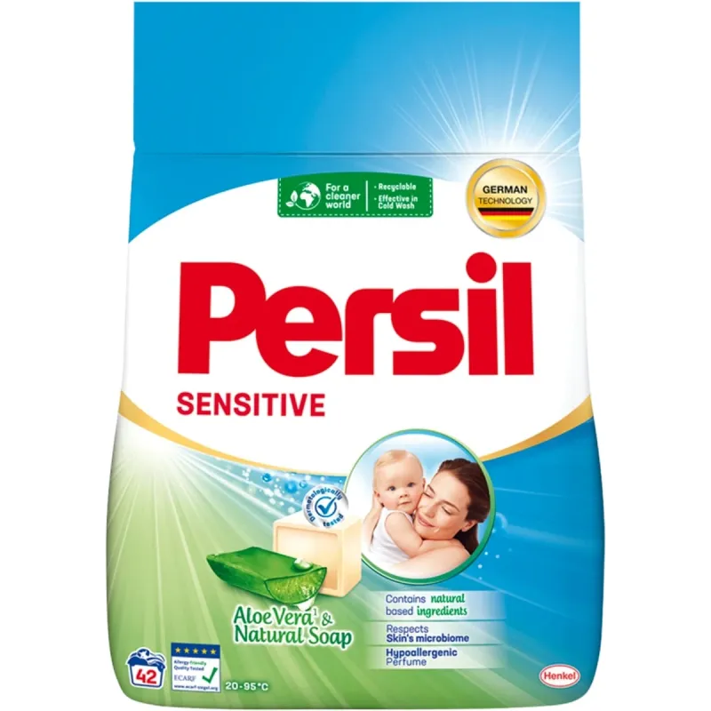 Veļas pulveris Persil Sensitive 2.52kg