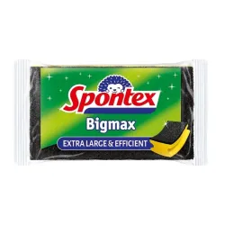 Puhastuskäsn Spontex, must v.-kollane v.