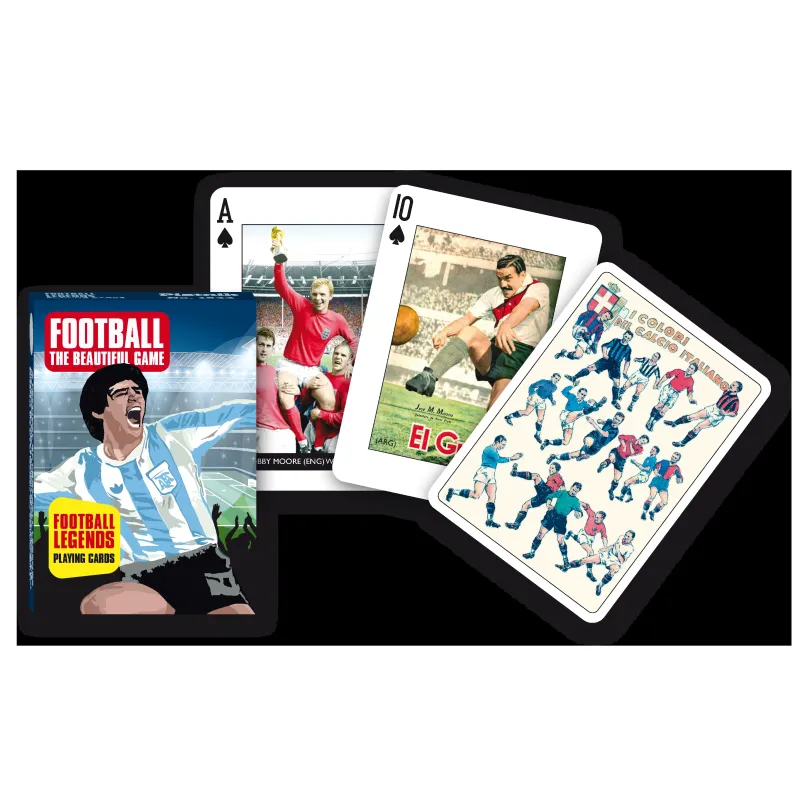 PIATNIK Spēļu kārtis - Fotball Legends