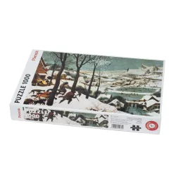 Пазл Брейгель Охотники на снегу, 1000 шт.