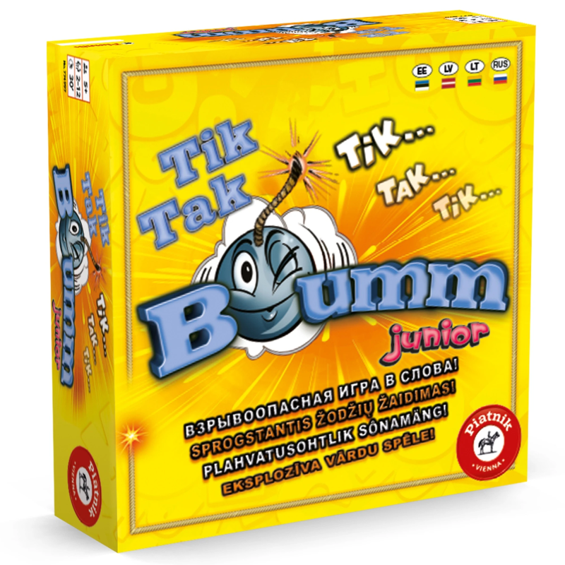 PIATNIK Galda spēle Tik Tak Bumm Junior