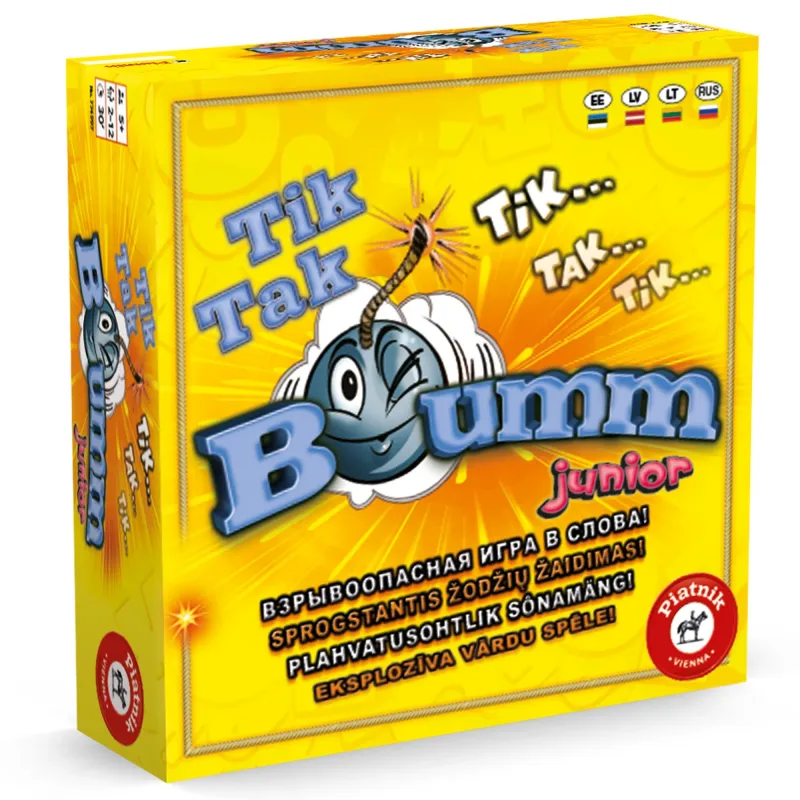 PIATNIK Galda spēle Tik Tak Bumm Junior