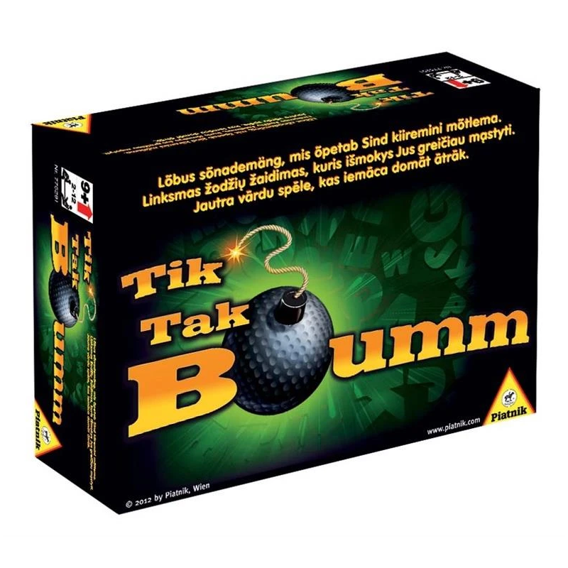 PIATNIK Galda spēle Tik Tak Bumm