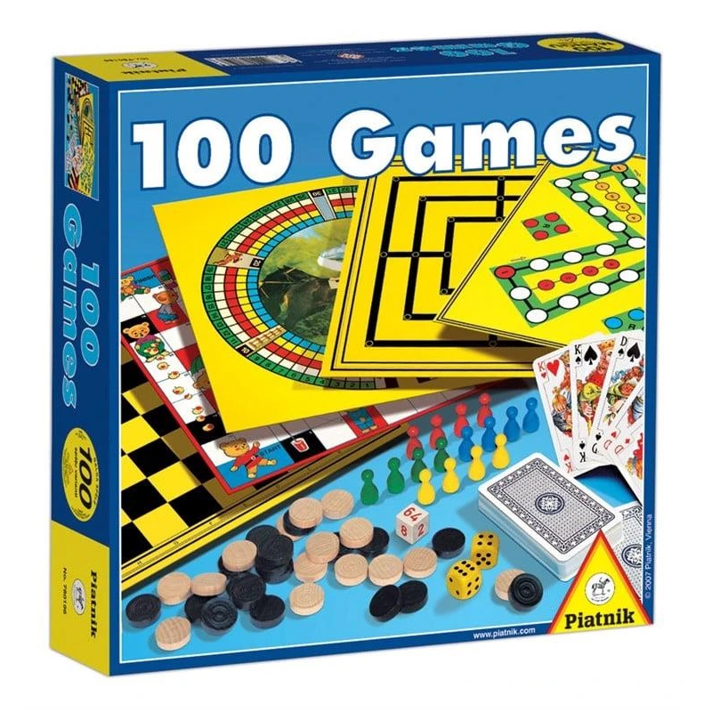 Galda spēle Piatnik 100 Games. LV-RUS