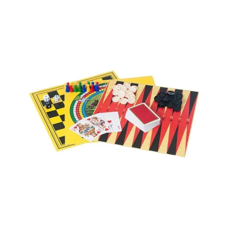 PIATNIK Board game set 100 Games ,In Estonian, Russian lang.,