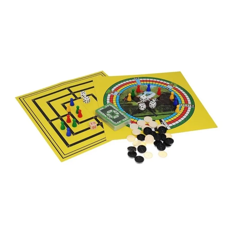 PIATNIK Board game set 100 Games ,In Estonian, Russian lang.,