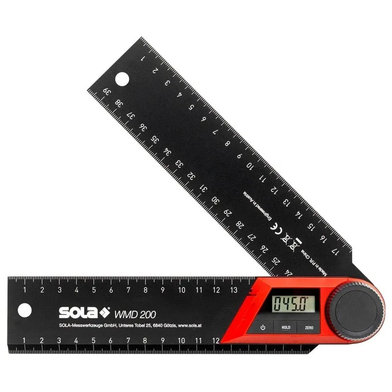 Elektroniskais stūrītis Sola WMD 200 56052301, 200 mm, 0 - 270 °