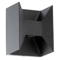 Gaismeklis 93319 2x2,5w led ip44 melns