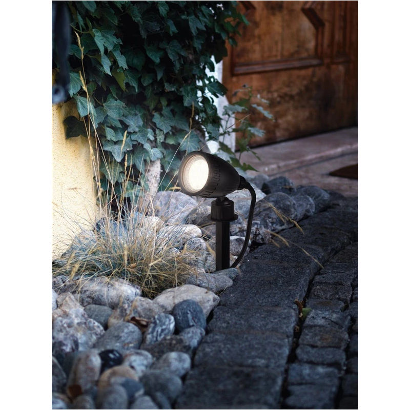 Lampa eglo nema 93384 3w gu10 ip44 melna