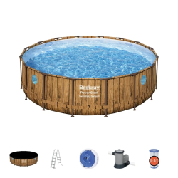 Bestway 56725 Power Steel Swim Vista Series Pool Set