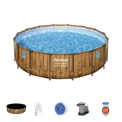 Bestway 56725 Power Steel Swim Vista Series Pool Set