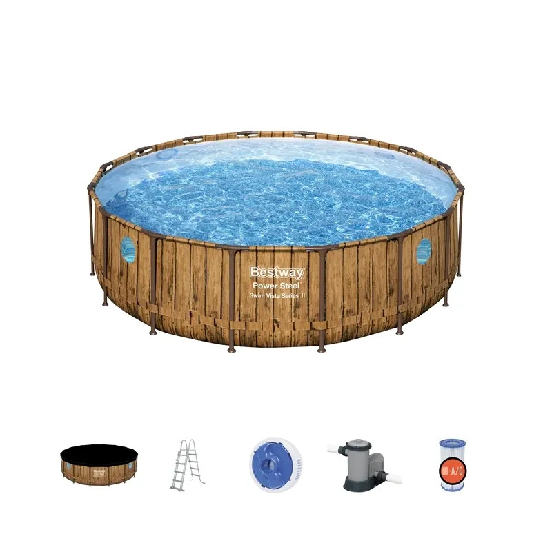 Bestway 56725 Power Steel Swim Vista Series Pool Set