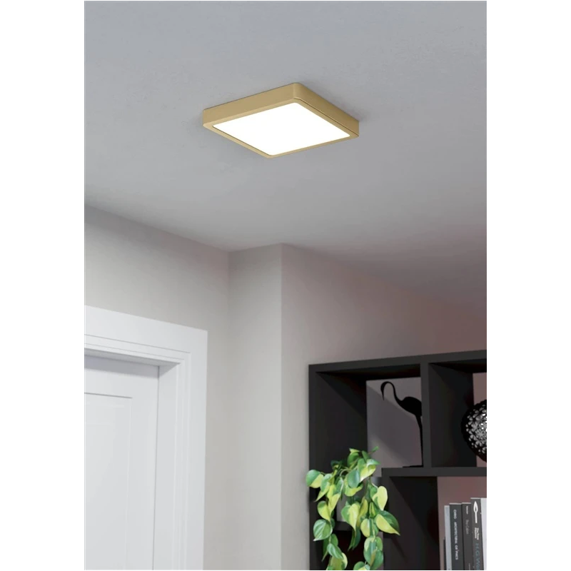 Lampas Eglo Fueva5 Square griestiem. 17 W. LED. 3000 °K