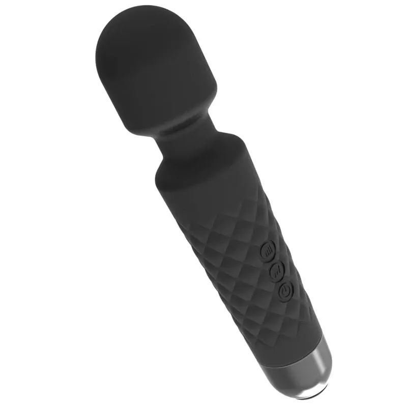 Erolab Wand-M Clitoral Massager Black ,MFN01b,