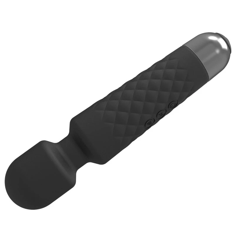 Erolab Wand-M Clitoral Massager Black ,MFN01b,