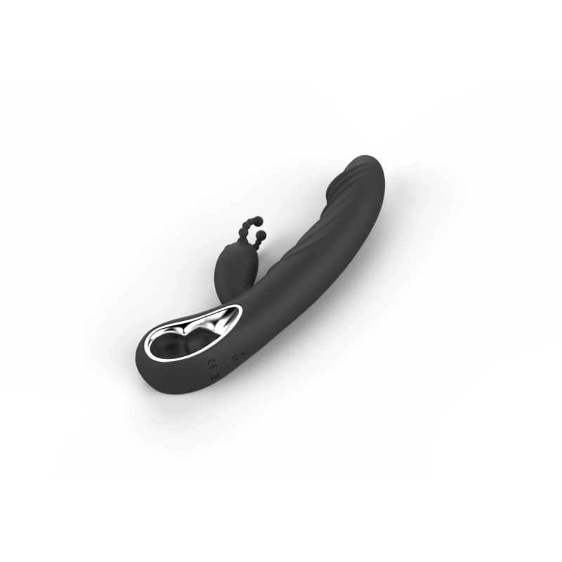 Erolab Cheeky Bunny G-spot & Clitoral Massager Black ,ZYCP01b,