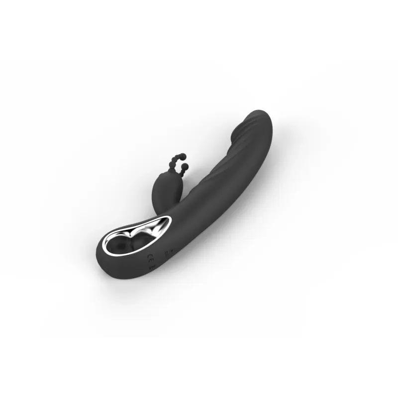 Erolab Cheeky Bunny G-spot & Clitoral Massager Black ,ZYCP01b,