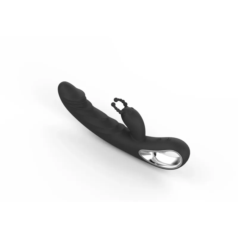 Erolab Cheeky Bunny G-spot & Clitoral Massager Black ,ZYCP01b,