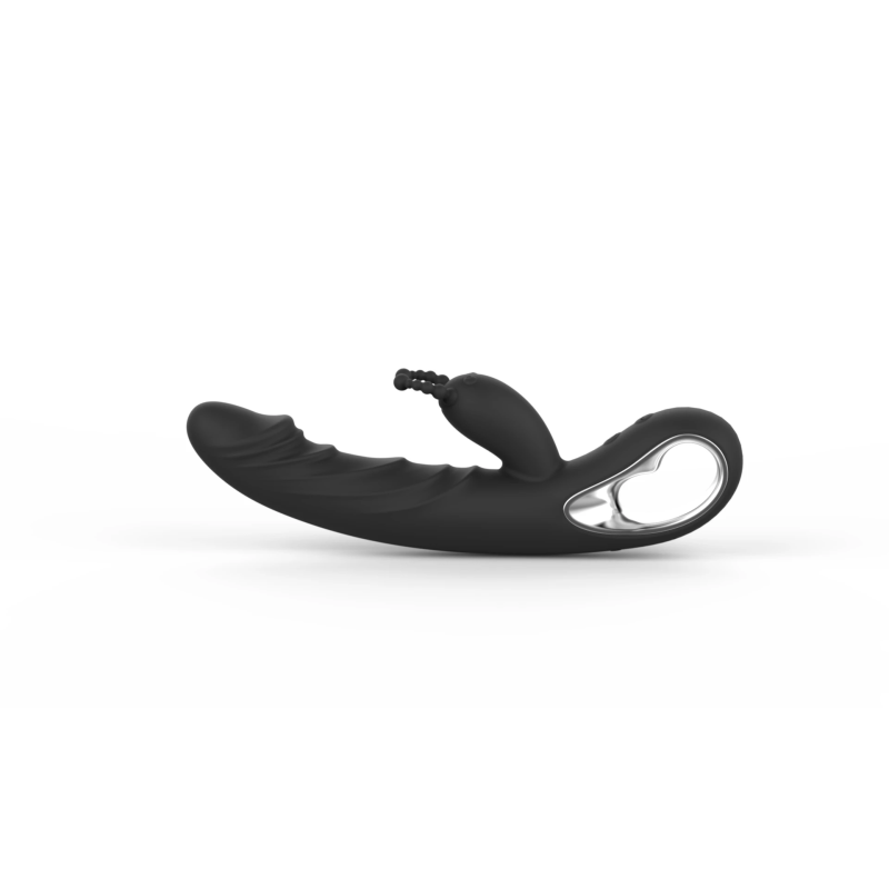 Erolab Cheeky Bunny G-spot & Clitoral Massager Black ,ZYCP01b,