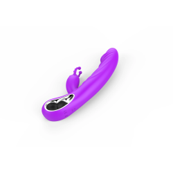 Erolab Cheeky Bunny G-spot & Clitoral Massager Purple ,ZYCP01p,