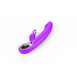 Erolab Cheeky Bunny G-spot & Clitoral Massager Purple ,ZYCP01p,