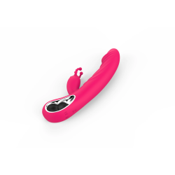 Erolab Cheeky Bunny G-spot & Clitoral Massager Rose Pink ,ZYCP01r,