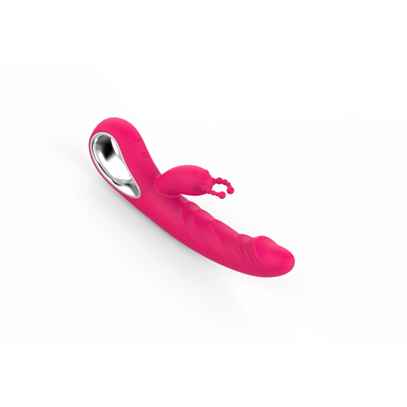 Erolab Cheeky Bunny G-spot & Clitoral Massager Rose Pink ,ZYCP01r,