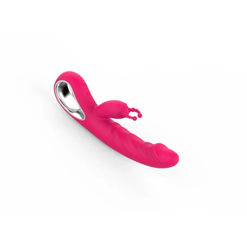 Erolab Cheeky Bunny G-spot & Clitoral Massager Rose Pink ,ZYCP01r,