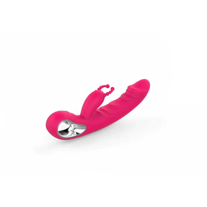 Erolab Cheeky Bunny G-spot & Clitoral Massager Rose Pink ,ZYCP01r,