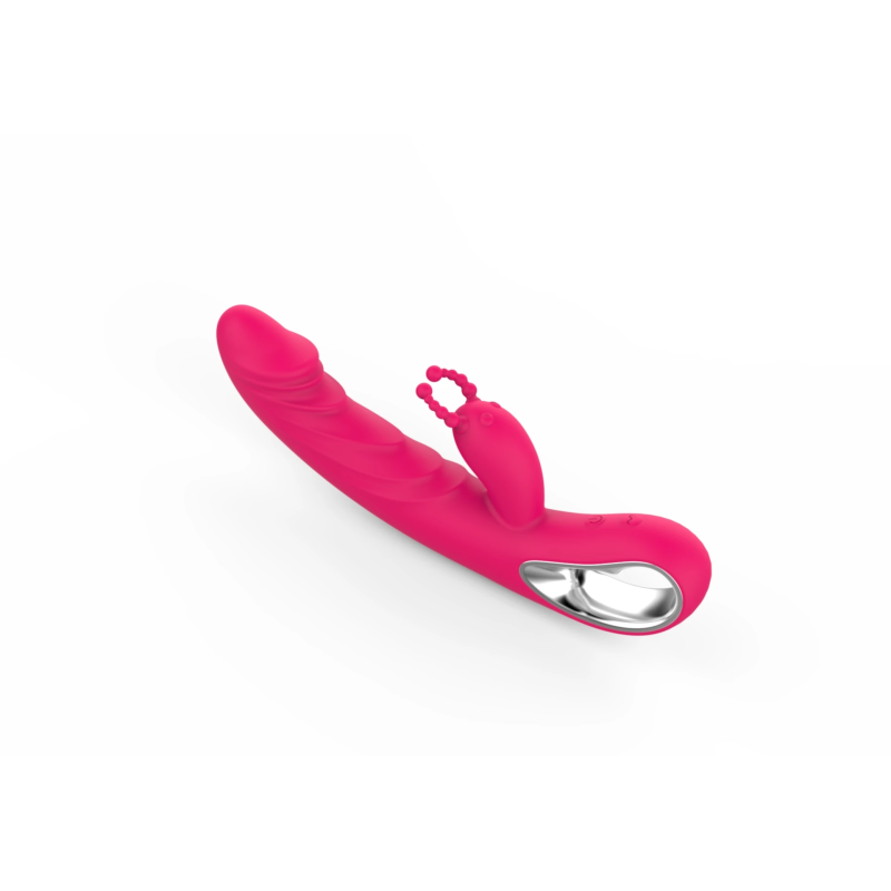 Erolab Cheeky Bunny G-spot & Clitoral Massager Rose Pink ,ZYCP01r,