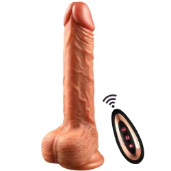 Erolab Gentleman 1 Virbating Dildo Flesh ,CLV01f,