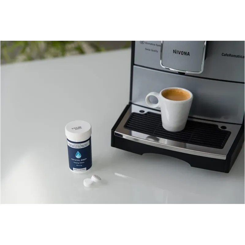 Kafijas automātu tīrīšanas tabletes Crystal Drop 2402, 25 gab.